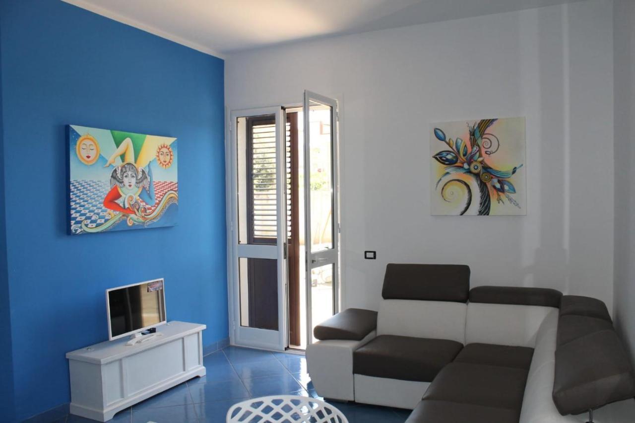Blu Appartament Daire Trappeto  Dış mekan fotoğraf